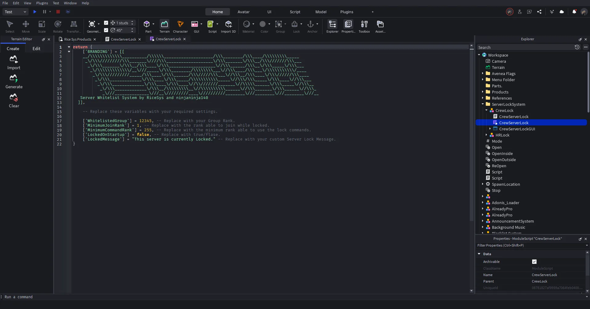 Server Lock System - Image 1